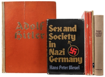 [WORLD WAR II]. Group of 6 German-Language Books About the ...