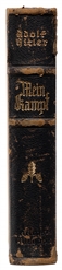  [WORLD WAR II]. HITLER, Adolf (1889-1945). Mein Kampf. Muni...