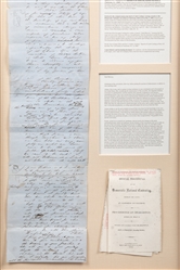  [ANTEBELLUM AMERICAN POLITICS]. CUSHING, Caleb (1800-1879) ...