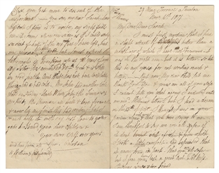  [CHICAGO FIRE]. Archive of Autograph Letters or Documents R...