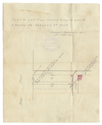  [CHICAGO FIRE]. Archive of Autograph Letters or Documents R...