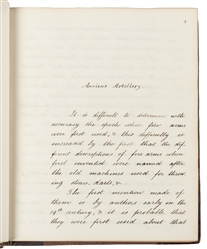  [MILITARY MANUSCRIPT]. MACNAGHTEN, E[dmund] C[harles] (d. 1...