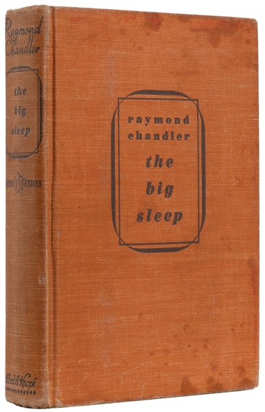  CHANDLER, Raymond (1888-1959). The Big Sleep. New York: Alf...