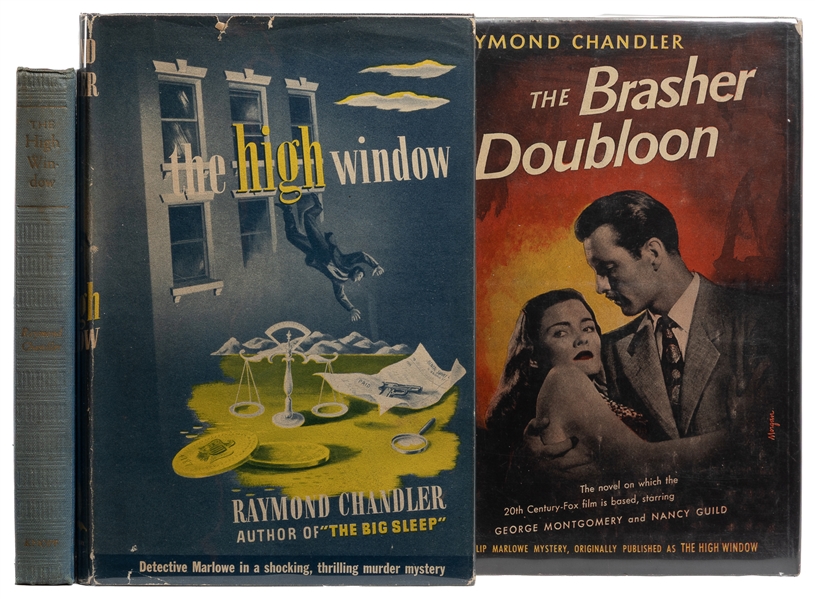  CHANDLER, Raymond (1888-1959). Trio of Three Different Vers...