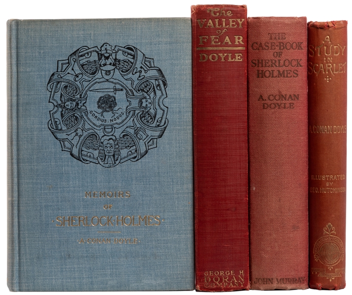  DOYLE, Sir Arthur Conan (1859-1930). Group of 4 First or Ea...