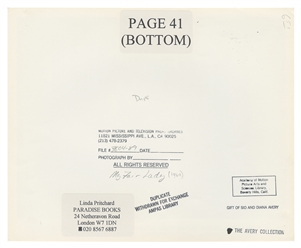  [BRETT, Jeremy (1933-1995), subject]. PRITCHARD, Linda. An ...