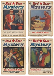  [PULPS]. Complete Run of “Red Star Mystery; Vol. 1, No. 1,...