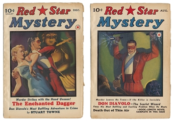  [PULPS]. Complete Run of “Red Star Mystery; Vol. 1, No. 1,...