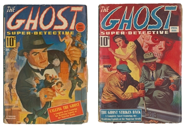  [PULPS]. The First Two Issues of “The Ghost Super-Detective...