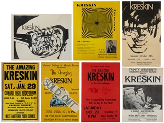  KRESKIN (George Kresge, 1935-2024). Archive of “The Amazing...