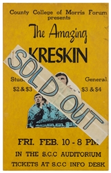  KRESKIN (George Kresge, 1935-2024). Archive of “The Amazing...