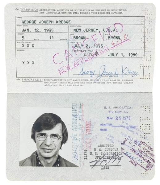  KRESKIN (George Kresge, 1935-2024). The Amazing Kreskins 1...