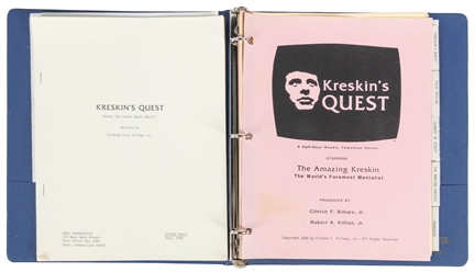  KRESKIN (George Kresge, 1935-2024). Kreskin Television Prop...