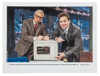  KRESKIN (George Kresge, 1935-2024). Kreskin's “Tonight Show...