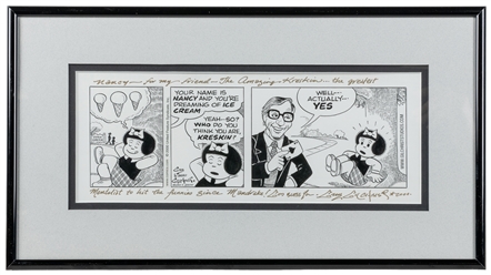  GILCHRIST, Guy (b. 1957). “Nancy Daily Comic Strip Origina...