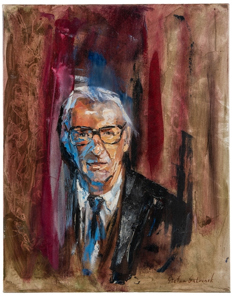  GALVENEK, Stefan (Canadian, b. 20th century). Portrait of T...