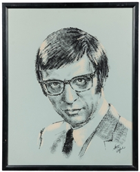  Trio of Kreskin Portraits. 20th - 21st century. Signed to t...