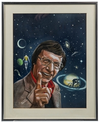  Trio of Kreskin Portraits. 20th - 21st century. Signed to t...