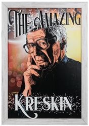  The Amazing Kreskin. 2022. Signed and dated to verso. Digit...