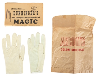  Ghost Hands. Colon, MI: Abbotts, 1960s. A pair of white co...