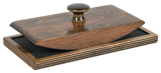  Delben Blotter. Ben Stone, ca. 1980. A wooden blotter that ...
