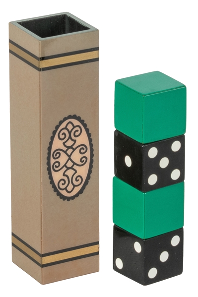 Elevator Dice. Holland, Eddy Taytelbaum, ca. 1969. Two dice...