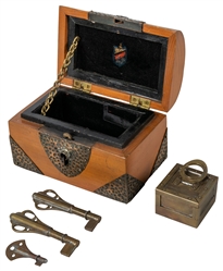  Prediction Chest. Glendale: Loyd, ca. 1945. Hardwood chest ...
