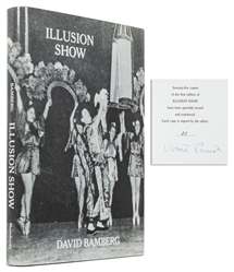  BAMBERG, David. Illusion Show. Glenwood, IL: David Meyer Ma...