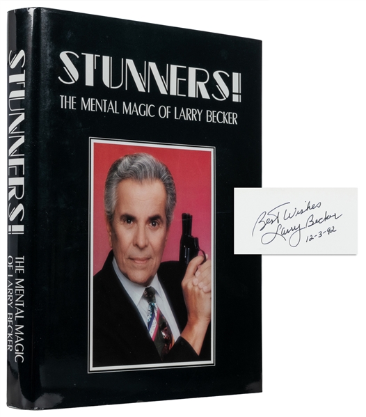  BECKER, Larry (1929 – 2023). Stunners! The Mental Magic of ...