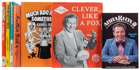  FOX, Karrell (1928 – 1998). Seven Magic Books by Karrell Fo...