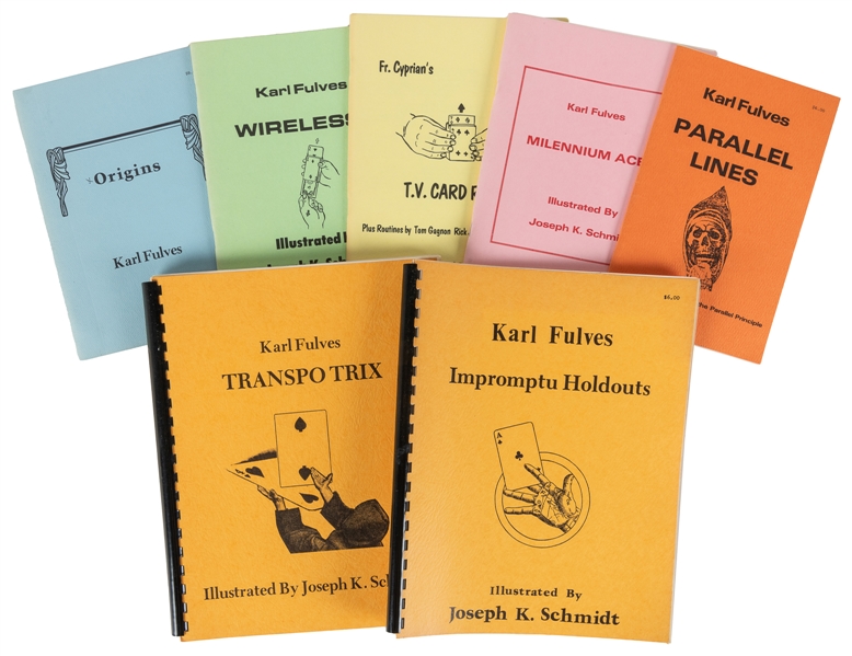  FULVES, Karl (1938 – 2023). Fulves Magic Booklets. Seven vo...