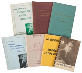  [VERNON]. GANSON, Lewis (1913 – 1980). Dai Vernon Card Magi...