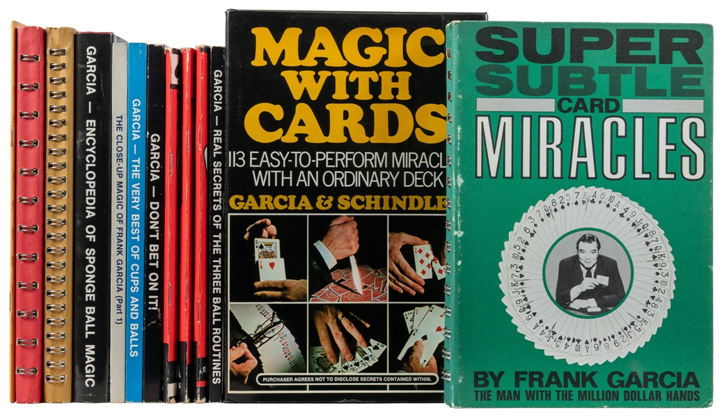  GARCIA, Frank (1927-1993). A Group of Thirteen First Editio...