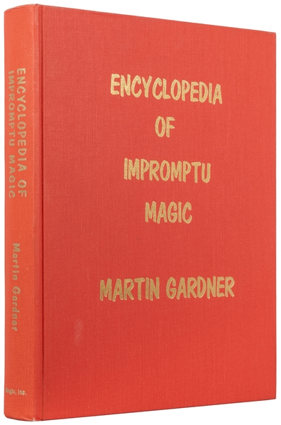  GARDNER, Martin (1914-2010). Encyclopedia of Impromptu Magi...