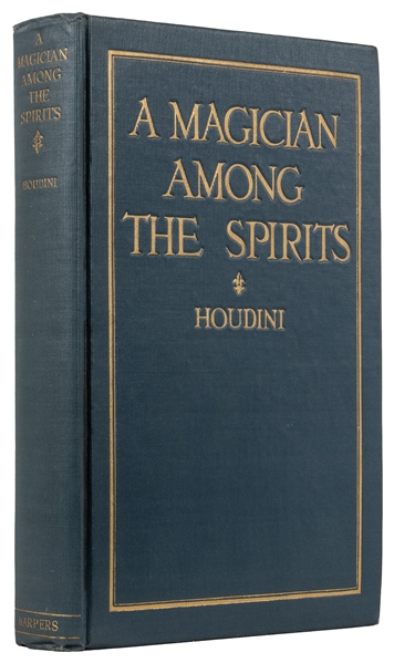  HOUDINI, Harry (Erik Weisz, 1874 – 1926). A Magician Among ...