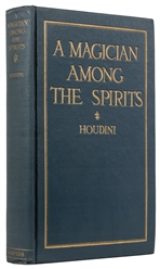  HOUDINI, Harry (Erik Weisz, 1874 – 1926). A Magician Among ...