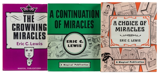  LEWIS, Eric C. (1908 – 93). The Miracles Trilogy. Including...