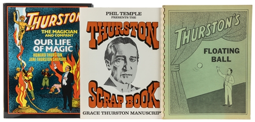  [THURSTON] Three Thurston-Related Titles. Including: THURST...