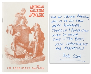  WALDRON, Daniel. The True Story of the American Museum of M...