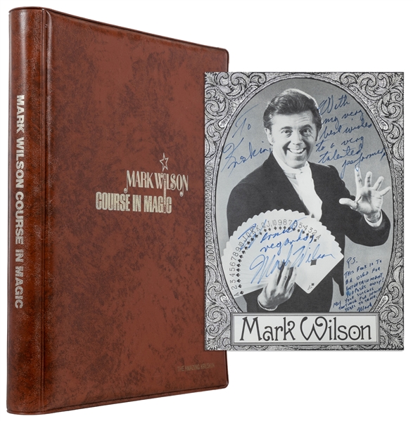  WILSON, Mark (1929 – 2021). Mark Wilson Course in Magic. No...