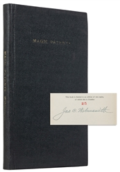  WOBENSMITH, James (1879 – 1973). Magic Patents. Philadelphi...