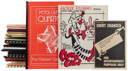  [MAGIC - GENERAL]. Group of Over 50 Vintage Books on Magic ...