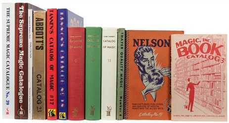  [CATALOGS]. Group of over 100 Magic Catalogs. V.p, ca. earl...