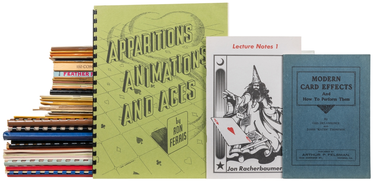  Group of over 40 Magic Booklets. Includes: The Impromptu Cl...
