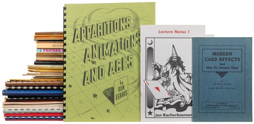  Group of over 40 Magic Booklets. Includes: The Impromptu Cl...