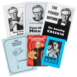  Kreskin Book Archive. V.p. 20th -21st century. Sixteen titl...