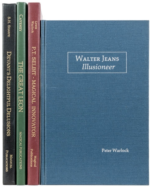  [MAGIC HISTORY] Four Magical Publications Pro-Files volumes...