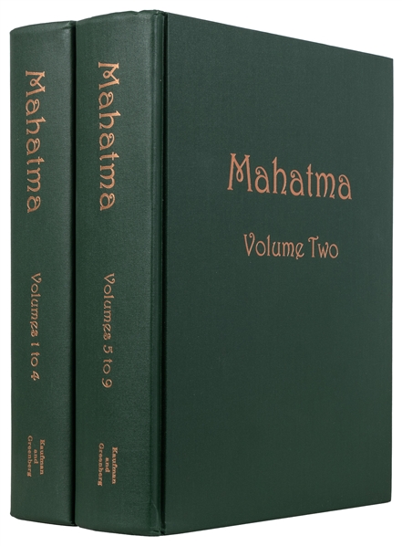  Mahatma. Washington D.C.: Kaufman & Greenberg, 1994. LIMITE...