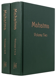  Mahatma. Washington D.C.: Kaufman & Greenberg, 1994. LIMITE...