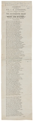  ANDERSON, John Henry (1814–74). Address Delivered by Mr. J....